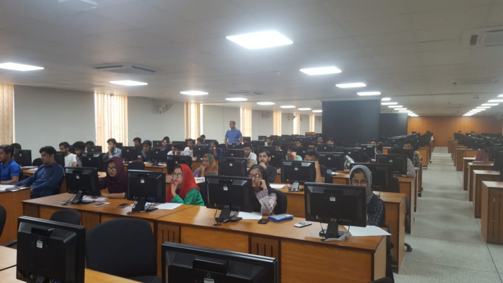 Mock tests being conducted at Pakistan Institute of Engineering and Applied Sciences (PIEAS), Islamabad