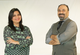 Dr. Izza Aftab (left) and Dr. Mohsen Ali (right) hope to bring about change with their multidisciplinary project.