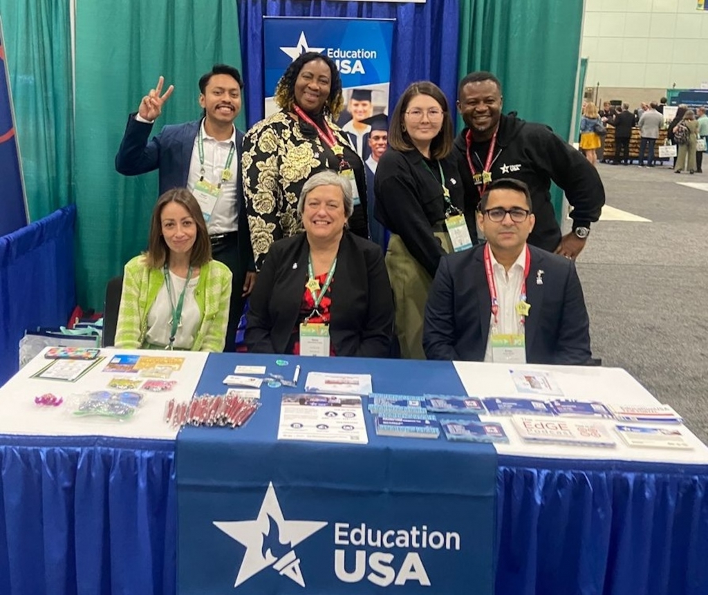 EducationUSA Booth at NACAC 2024