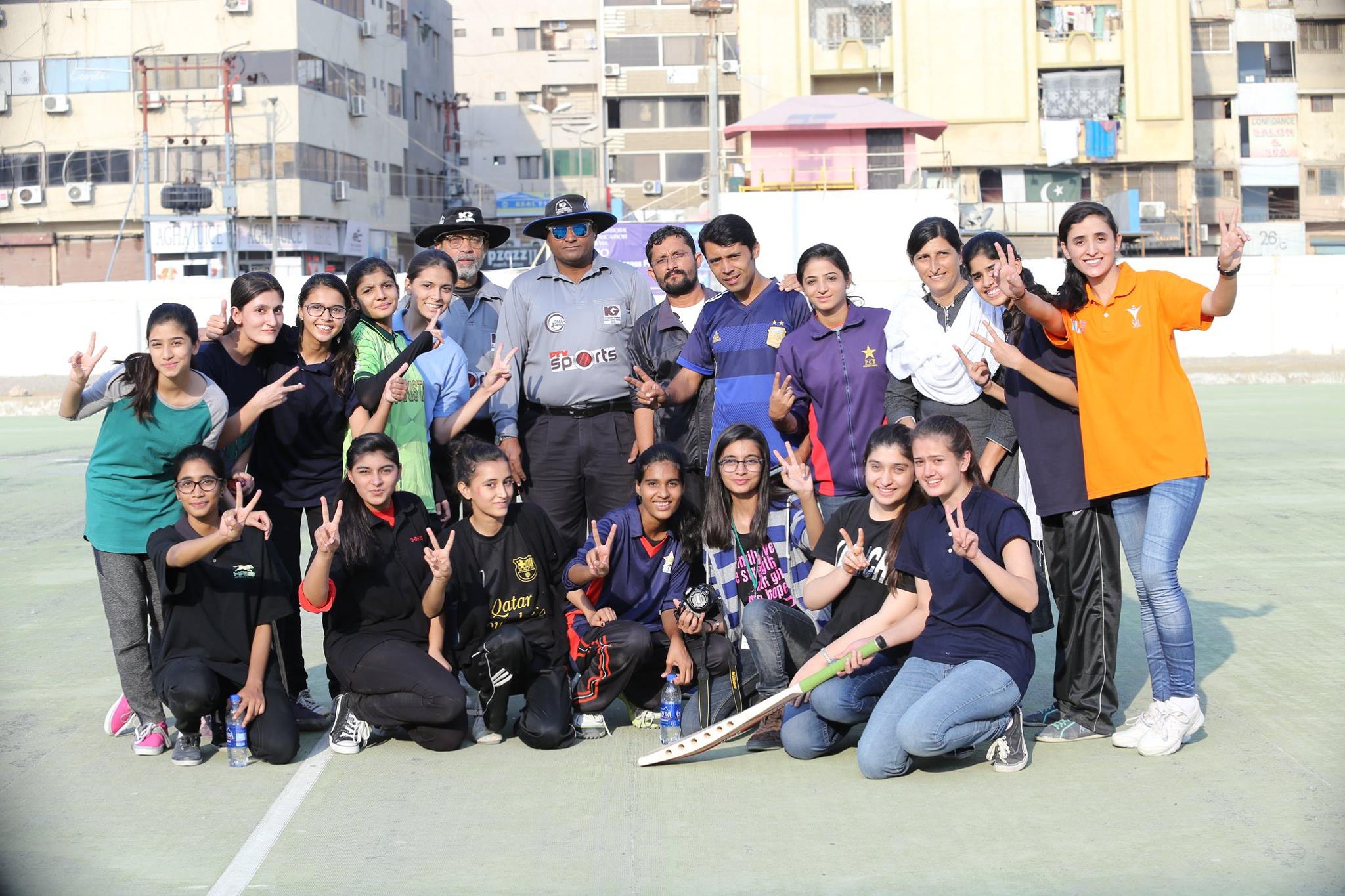Winners of the USEFP's Cricket Tournament