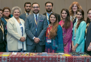 EducationUSA advisers represent Pakistan at the SCA Forum in Nepal.