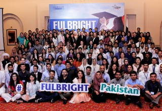 The Fulbright cohort 2019 at the pre-departure orientation