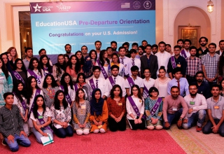 USEFP hosts a PDO for over 300 students heading to the U.S. for higher studies